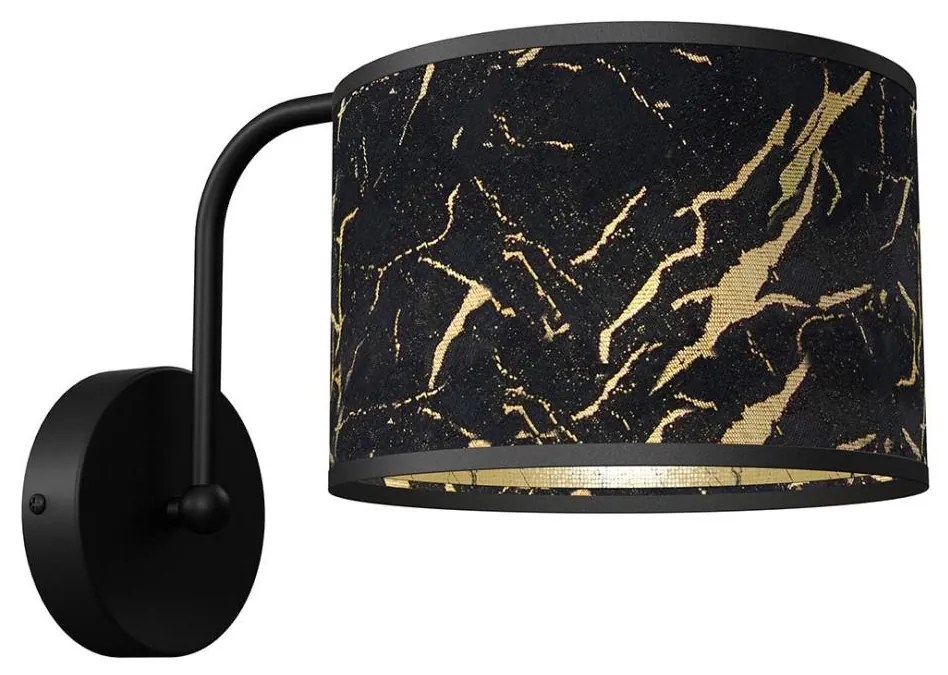 Lampada da parete SENSO 1xE27/60W/230V nera