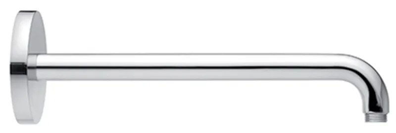 Braccio doccia a parete Jacuzzi rubinetteria tondo con fissaggio rinforzato diametro 2,2 cm lunghezza 40 cm 1111073JA00