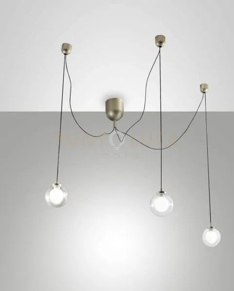 Blog led sospensione oro opaco 3 luci 3472-47-225