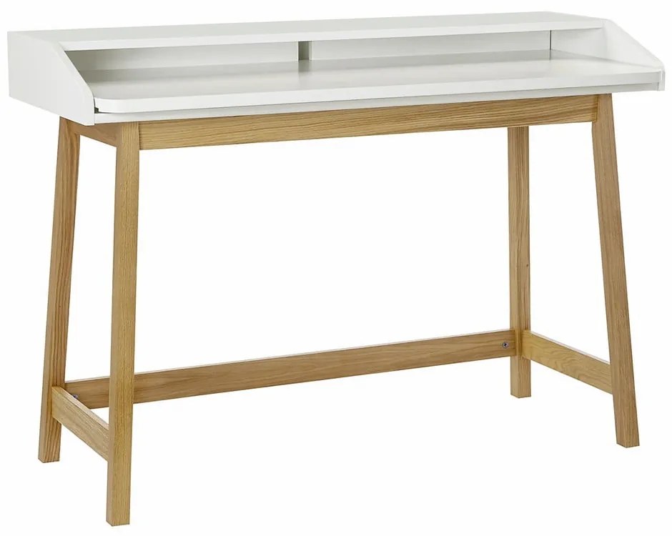 Scrivania con piano bianco St. St James - Woodman