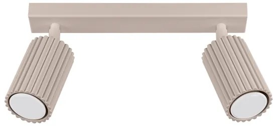 Brilagi - Faretto LED CRESTO 2xGU10/10W/230V taupe