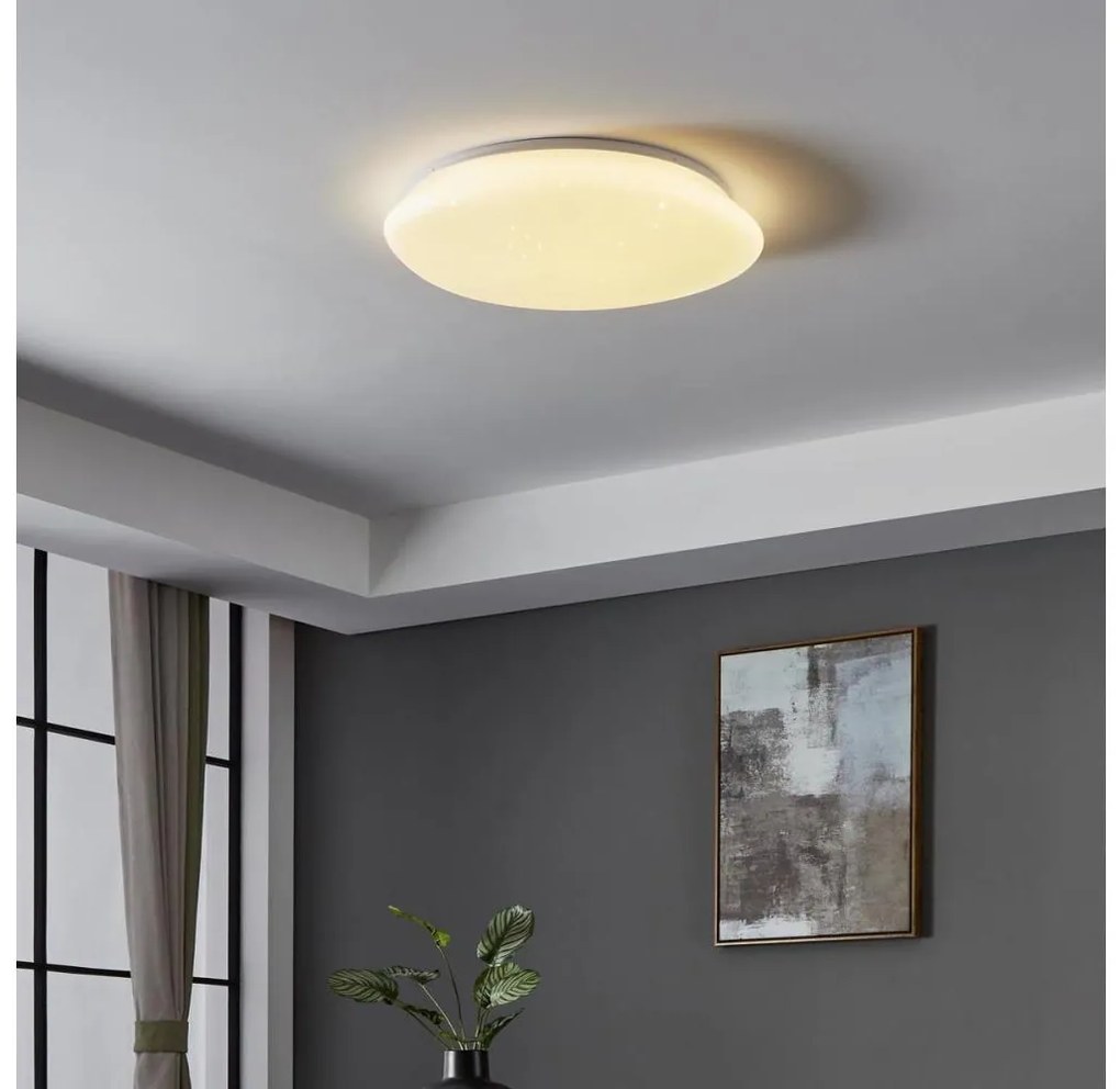 Eglo 900129 - Plafoniera dimmerabile LED RGBW SILERAS-Z LED/33W/230V