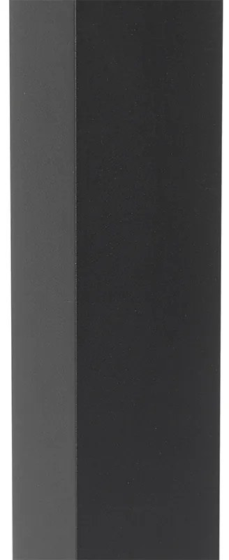 Lampada da esterno industriale da terra nera 65 cm IP44 - Baleno