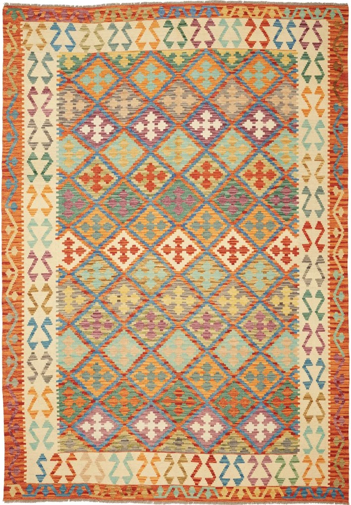 Kilim Tappeto orientale 200x290 (Pakistan) Tessuto A Mano