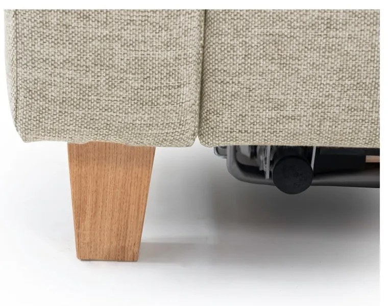 Divano letto beige 190 cm Sonia - Scandic