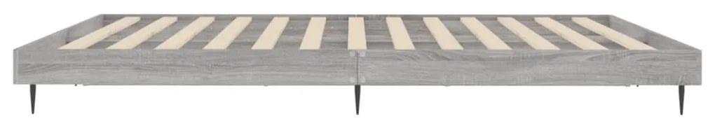 Giroletto Grigio Sonoma 140x200 cm in Legno Multistrato