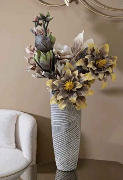 Vaso Resina Woody Cm Ø 18X45