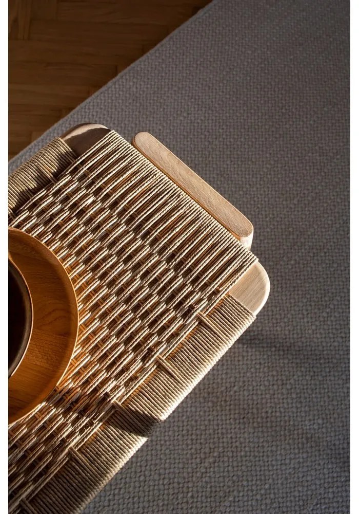 Panchina di colore naturale Klupa – Gazzda