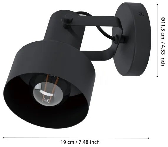 Eglo 99517 - Faretto CASIBARE 1xE27/28W/230V