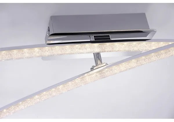 Leuchten Direkt 11292-17 - Lampadario LED da superficie SIMON 2xLED/8W/230V cromo luminoso