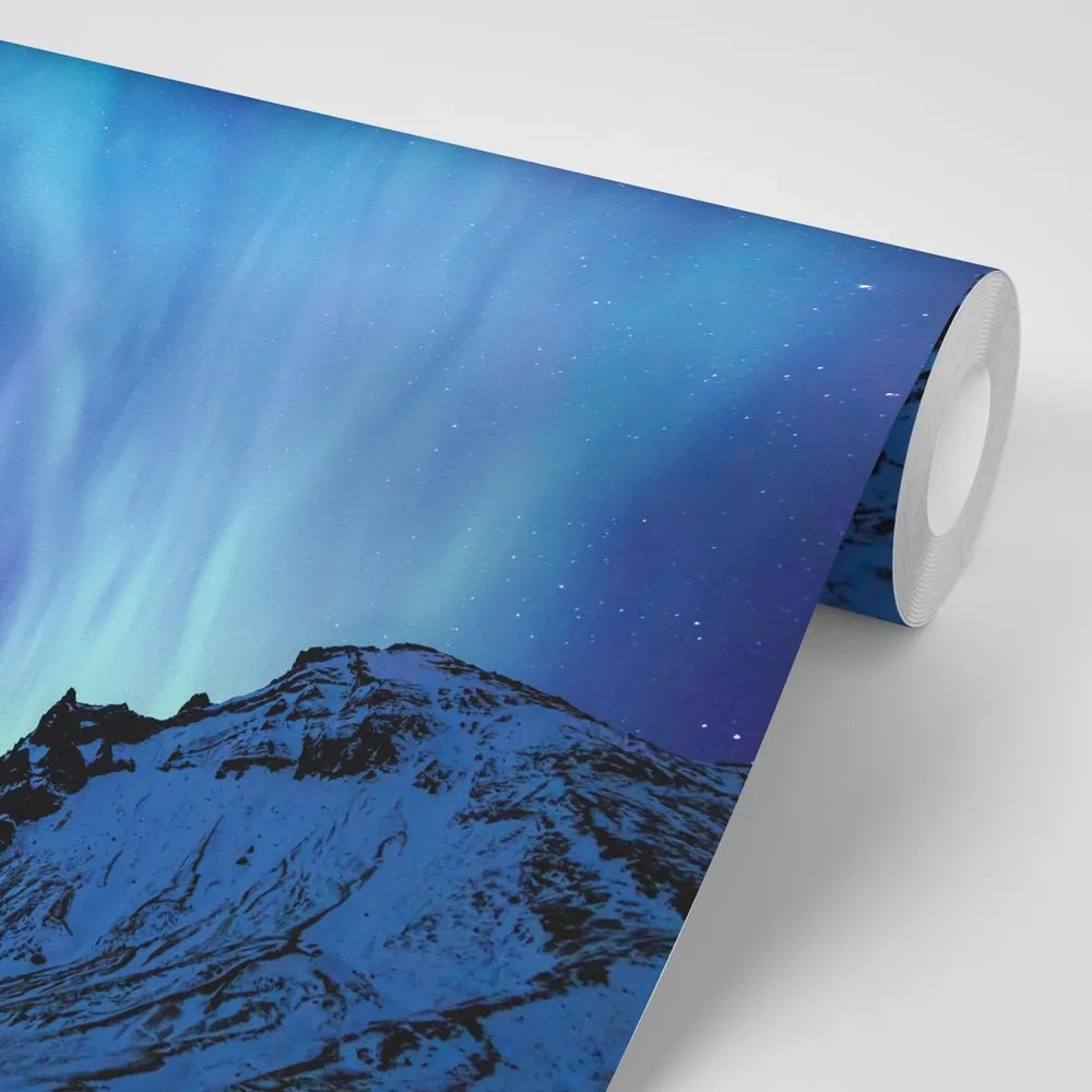 Carta da parati autoadesiva – Aurora boreale nordica