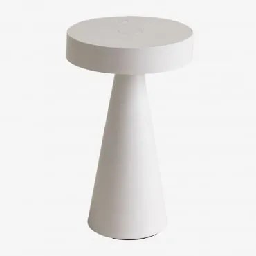 Lampada Da Tavolo Led Senza Fili Catinca Bianco - Sklum