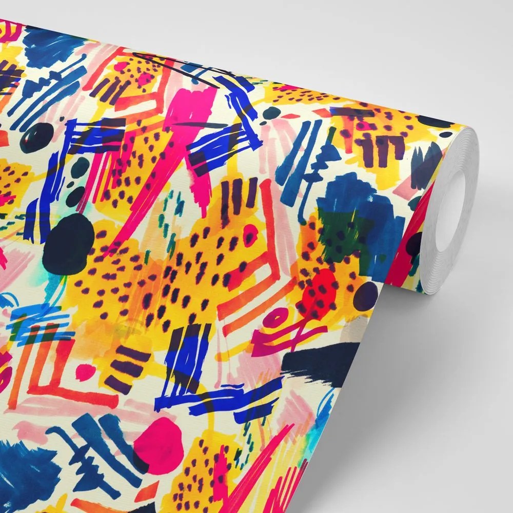 Carta da parati – Pop art astratto