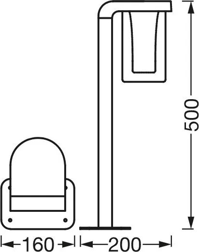 Ledvance -  Lampada da esterno LED RGBW dimmerabile CASCADE LED/10W/230V IP44 Wi-Fi