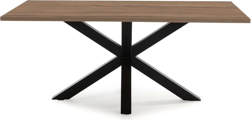 Tavolo da pranzo con piano in noce 100x180 cm Comba - Marckeric