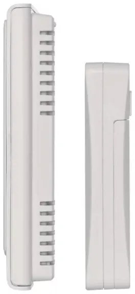 Stazione meteo wireless con sveglia 2xAAA bianco