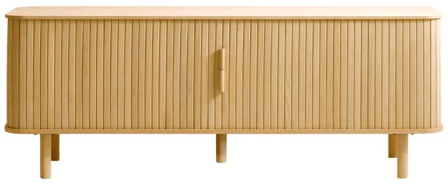 Tavolo TV in rovere naturale 56x160 cm Cavo - Unique Furniture