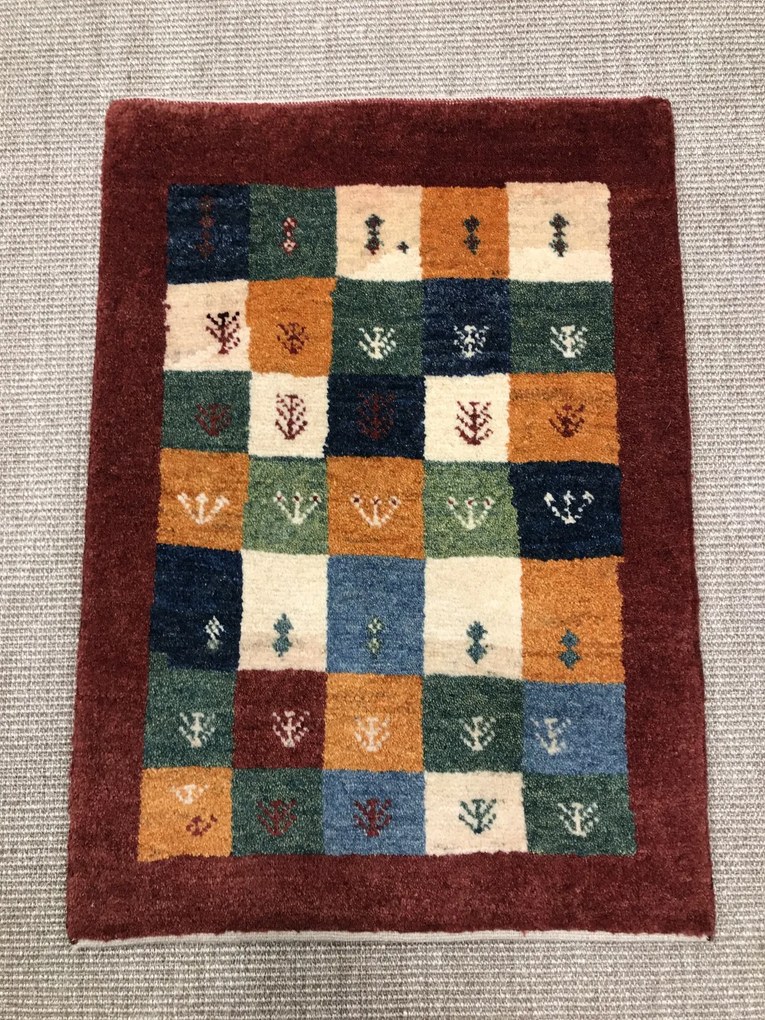 Gabbeh Tappeto persiano 80 x 60 (Iran) Annodato A Mano