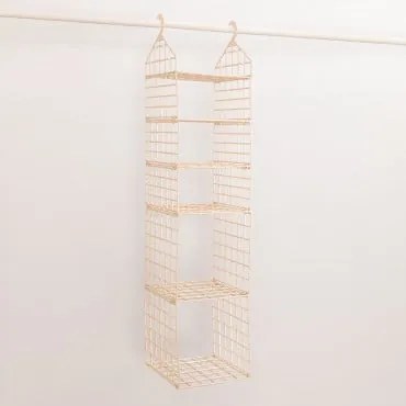 Organizer per armadio pieghevole Calix Beige Crema - Sklum