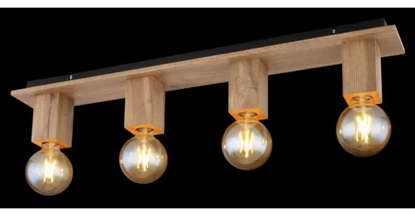 Globo 15655-4D - Plafoniera ERNA 4xE27/60W/230V