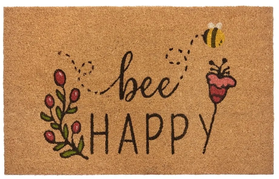 Stuoia di cocco 75x45 cm Bee Happy - Hanse Home