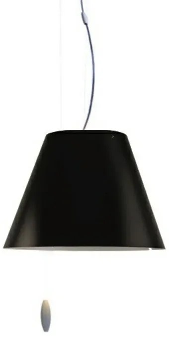 Costanzina Lampada a Sospensione Liquorice Black - Luceplan