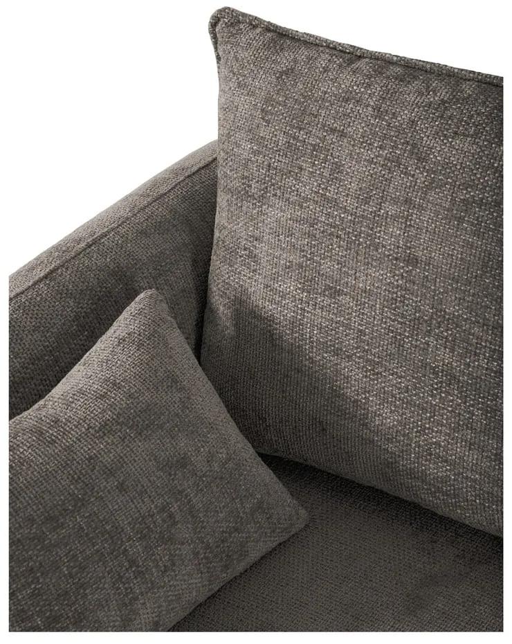 Divano angolare grigio (angolo sinistro) Matera - Cosmopolitan Design