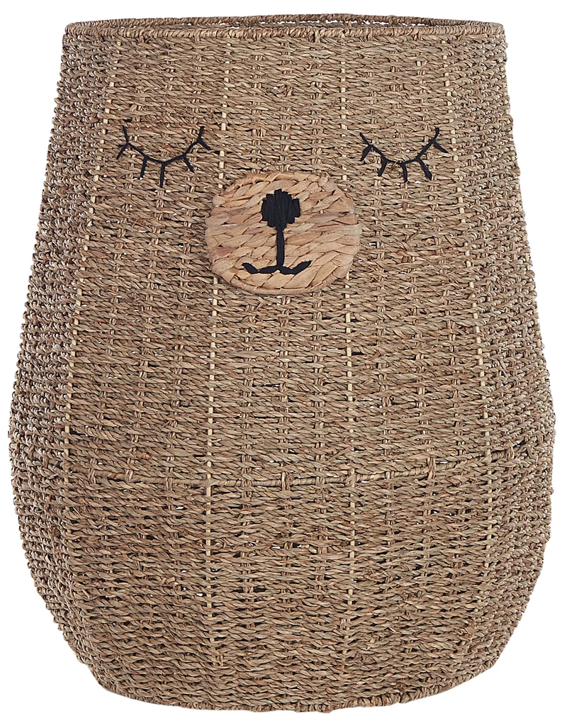 FRANK FLECHTWAREN Cesto portabiancheria Rattan, set da 2 cesti di riempimento in vimini naturale, per conservare