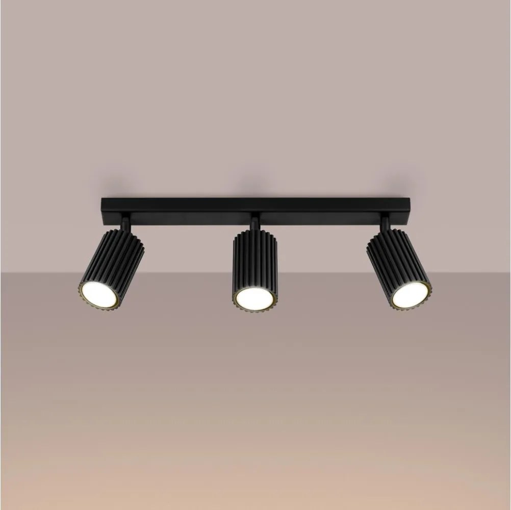 Brilagi - Faretto LED CRESTO 3xGU10/10W/230V nero