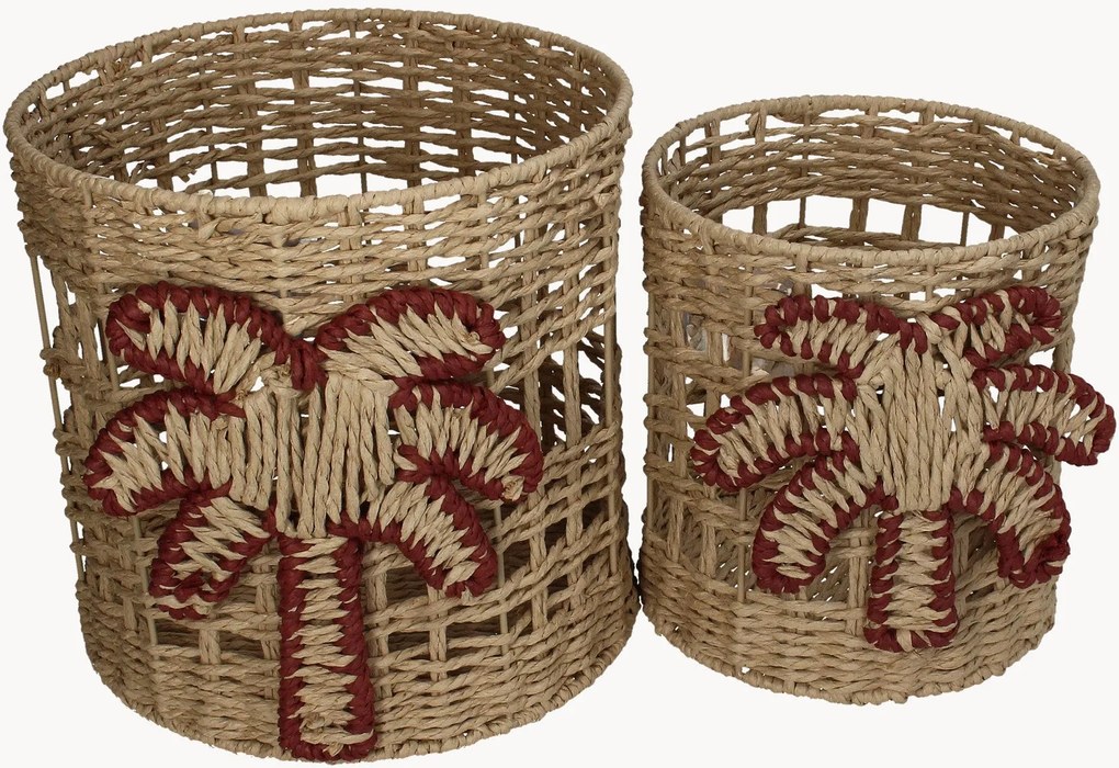 Set di 2 cestini Palm Tree