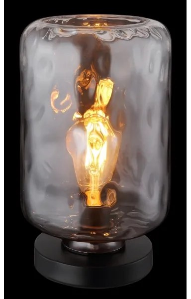 Globo 16046TS - Lampada da tavolo DARINA 1xE27/60W/230V grigio