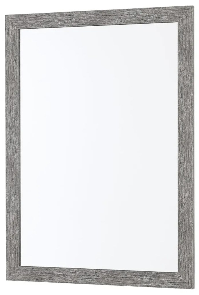 Specchio Rettangolare 50x60 Feridras "Wood" Effetto Legno Marrone