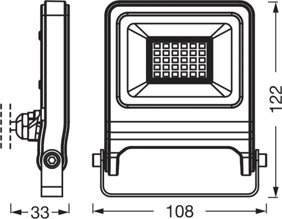 Osram - Proiettore LED ENDURA LED/20W/230V 3000K IP65