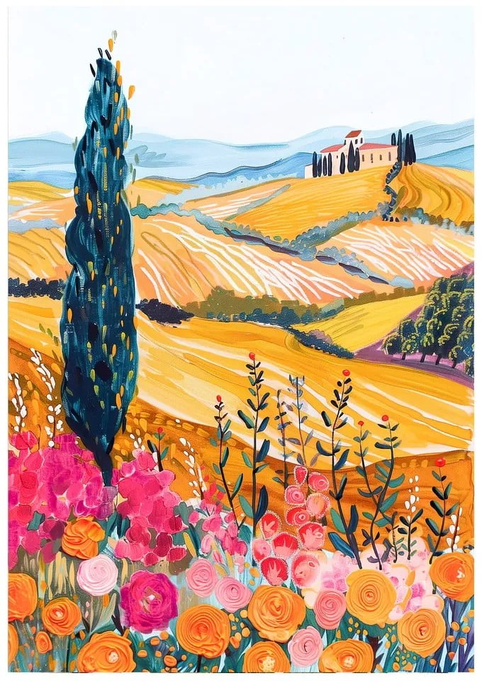 Dipinto 60x80 cm Color II – Styler