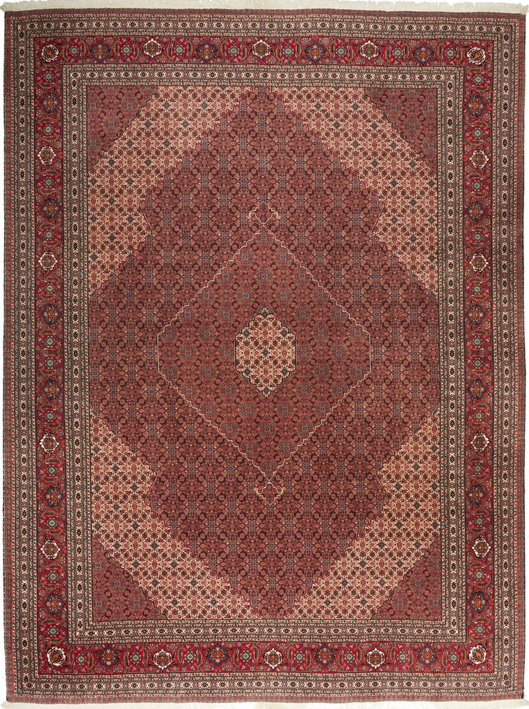 Sarab Tappeto 270 x 370 Rosso (Iran) Annodato A Mano