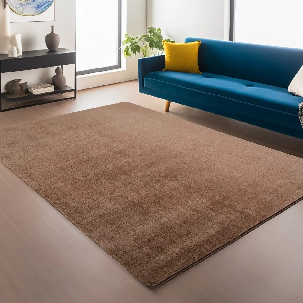 Tappeto color terracotta lavabile 120x160 cm Joy 1400 – Ayyildiz Carpets