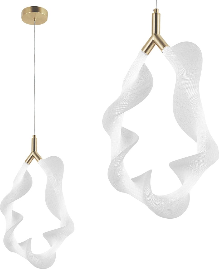 Lampada G013-1CP WHITE/GOLD