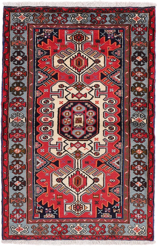 Hamedan Tappeto persiano 100x150 (Iran) Annodato A Mano