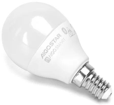 LED RGBW Lampadina G45 E14/6,5W/230V 2700-6500K - Aigostar