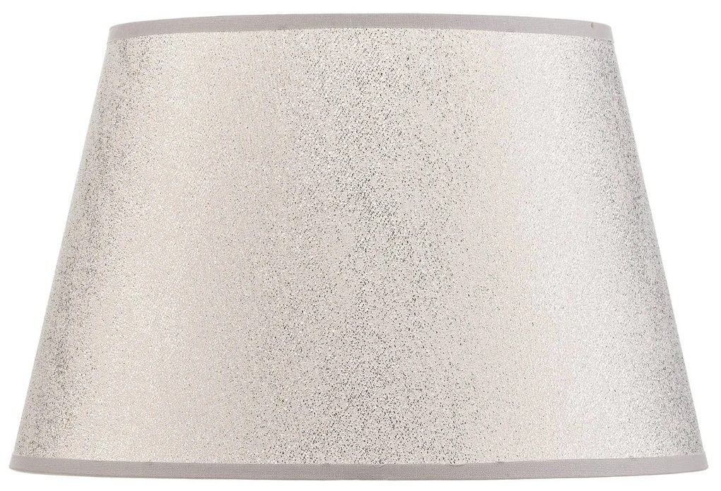 Duolla Paralume Cone altezza 18 cm, argento metallizzato