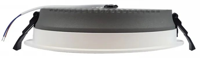 Faro LED incasso 30W, foro ø200-210, 110lm/W UGR19- Dimmerabile Colore Bianco Caldo 2.700K