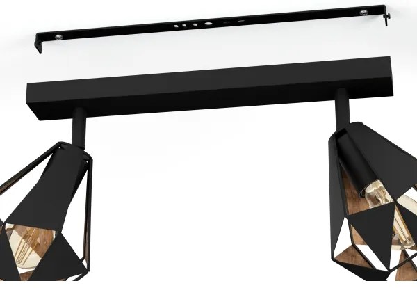 Eglo 43716 - Faretto CARLTON 2xE27/40W/230V