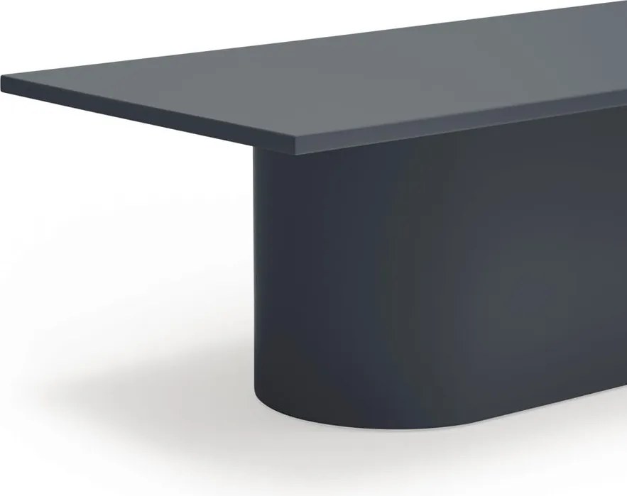 Tavolino da salotto color antracite 50x111 cm Totem – Teulat