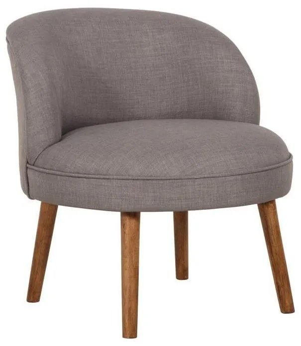 Poltroncina per bambini KUNI grigia