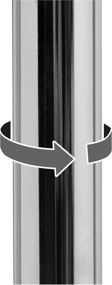 Set di sedie da bar nera in imbottito con altezza regolabile 2 pz (altezza della seduta 63 cm) – Casa Selección