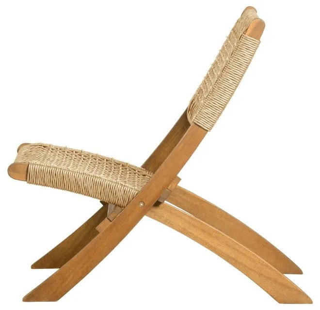 Poltrona pieghevole da giardino in legno romboidale Lois - WOOOD