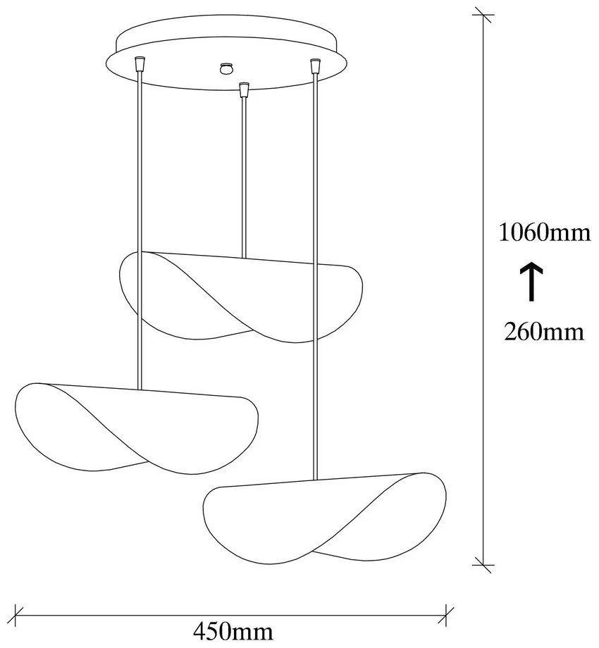 Lampadario bianco e dorato con paralume in metallo Sivani – Opviq lights