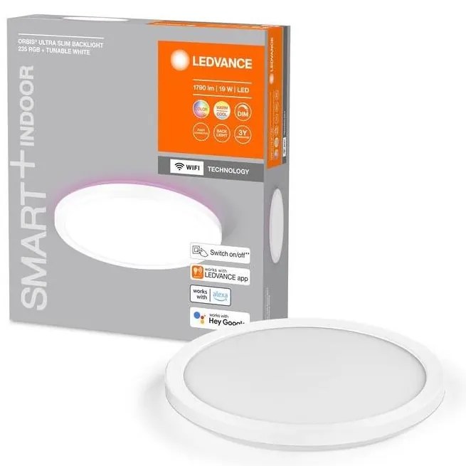 Ledvance - Plafoniera LED RGBW dimmerabile SMART+ ORBIS LED/19W/230V Wi-Fi