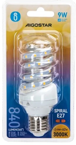 Lampadina LED E14/9W/230V 6500K - Aigostar