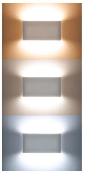 Solight WO800-B- LED Applique da esterno MODENA LED/12W/230V IP54 nero